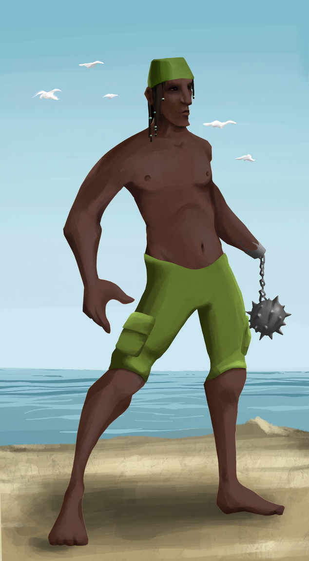 AlgoSeas Pirate #16734 NFT on Algorand