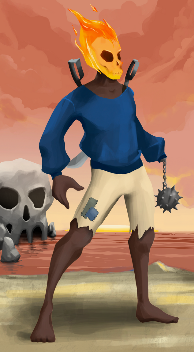 AlgoSeas Pirate #16735 NFT on Algorand