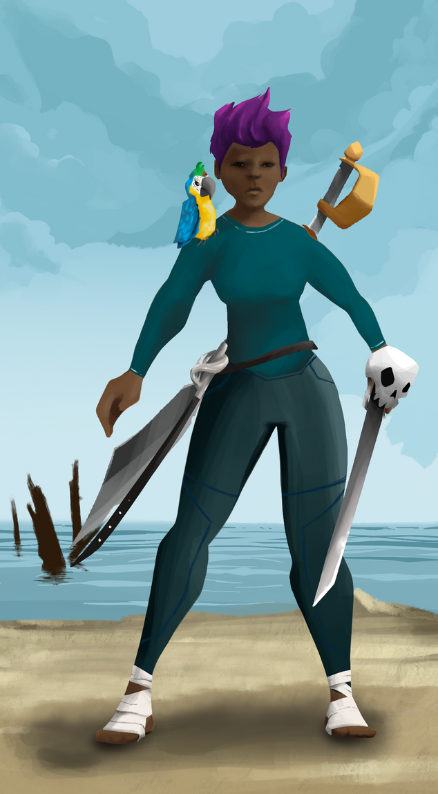 AlgoSeas Pirate #16770 NFT on Algorand