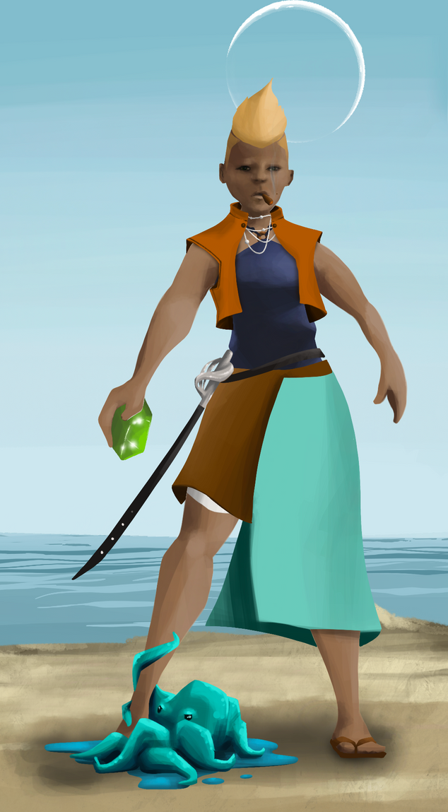 AlgoSeas Pirate #16783 NFT on Algorand