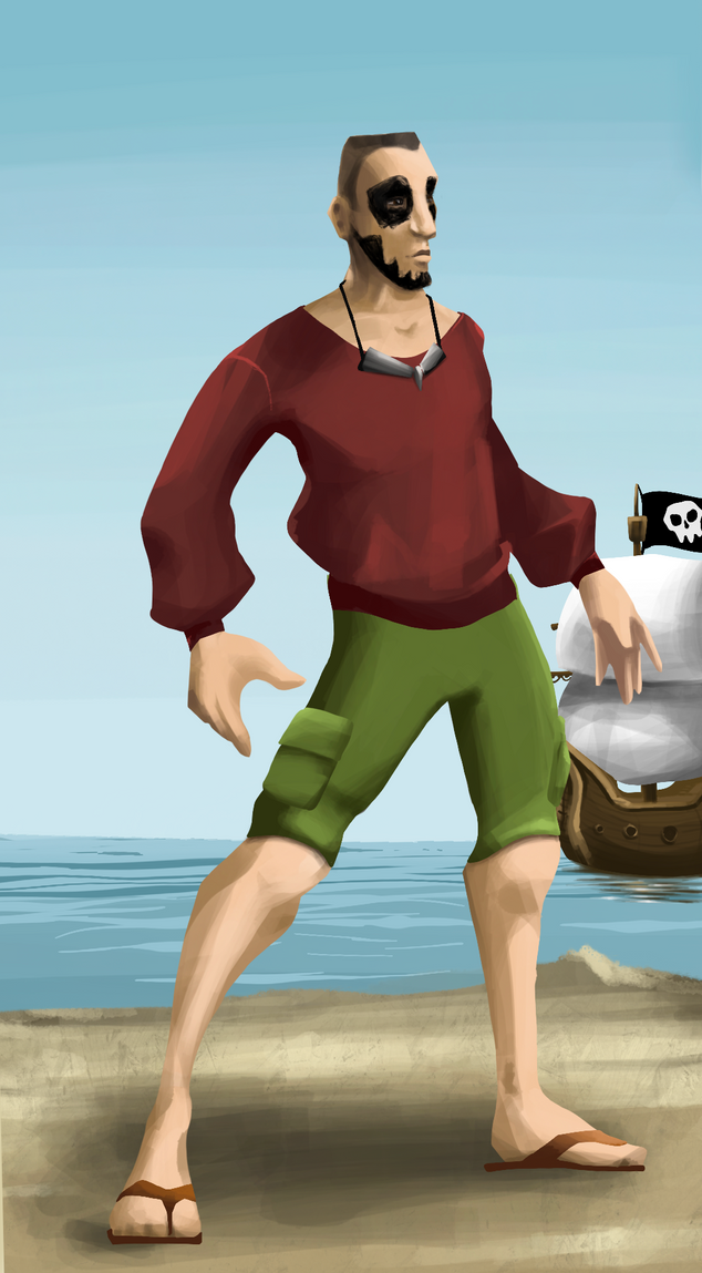 AlgoSeas Pirate #16793 NFT on Algorand