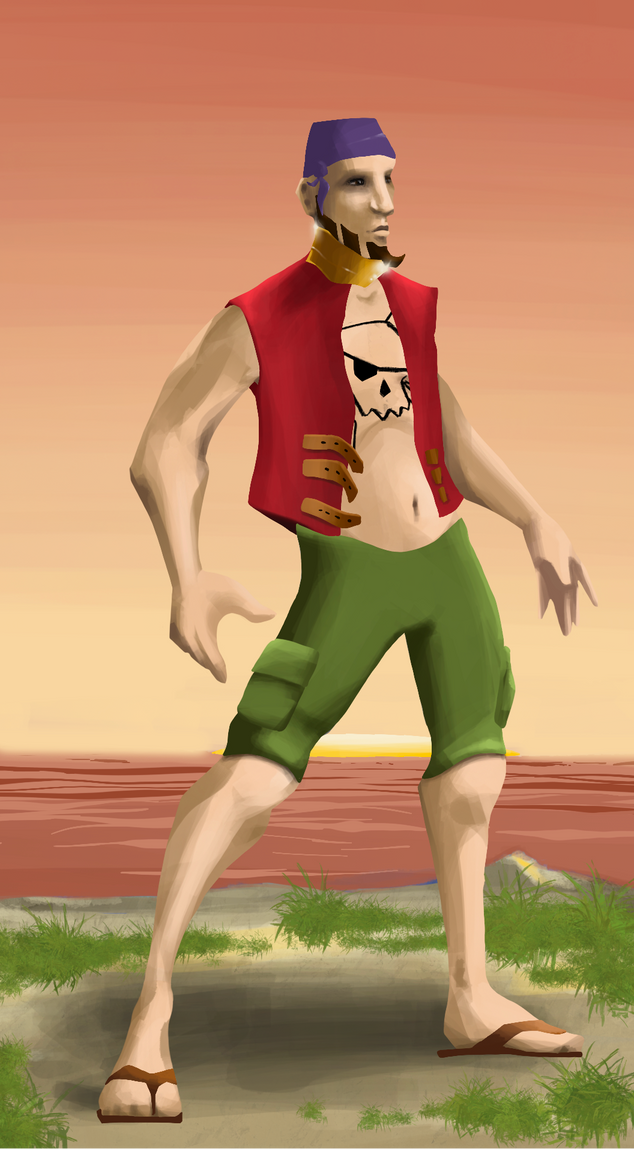 AlgoSeas Pirate #16823 NFT on Algorand