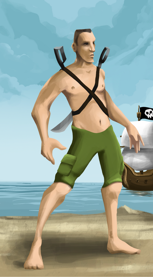 AlgoSeas Pirate #16837 NFT on Algorand