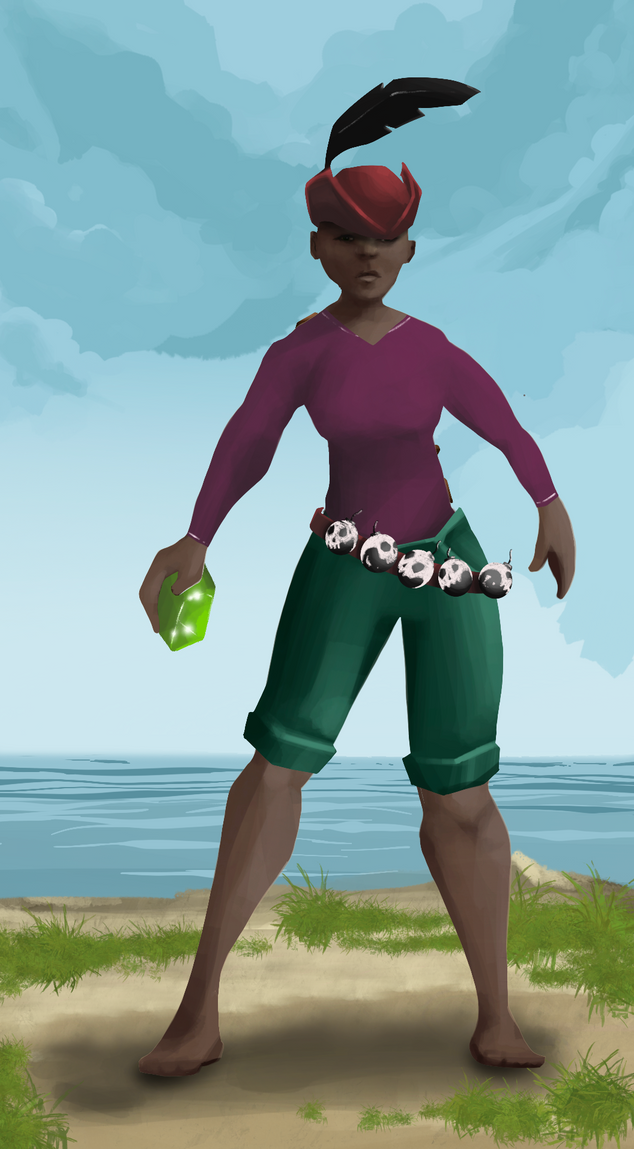 AlgoSeas Pirate #16838 NFT on Algorand