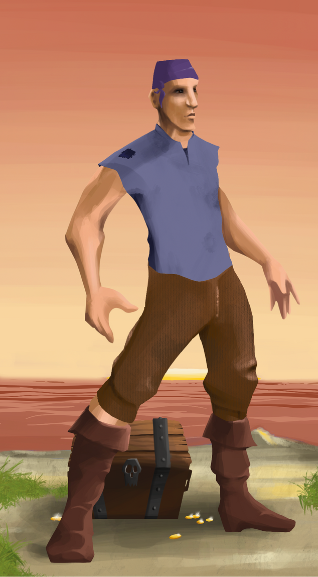 AlgoSeas Pirate #16876 NFT on Algorand