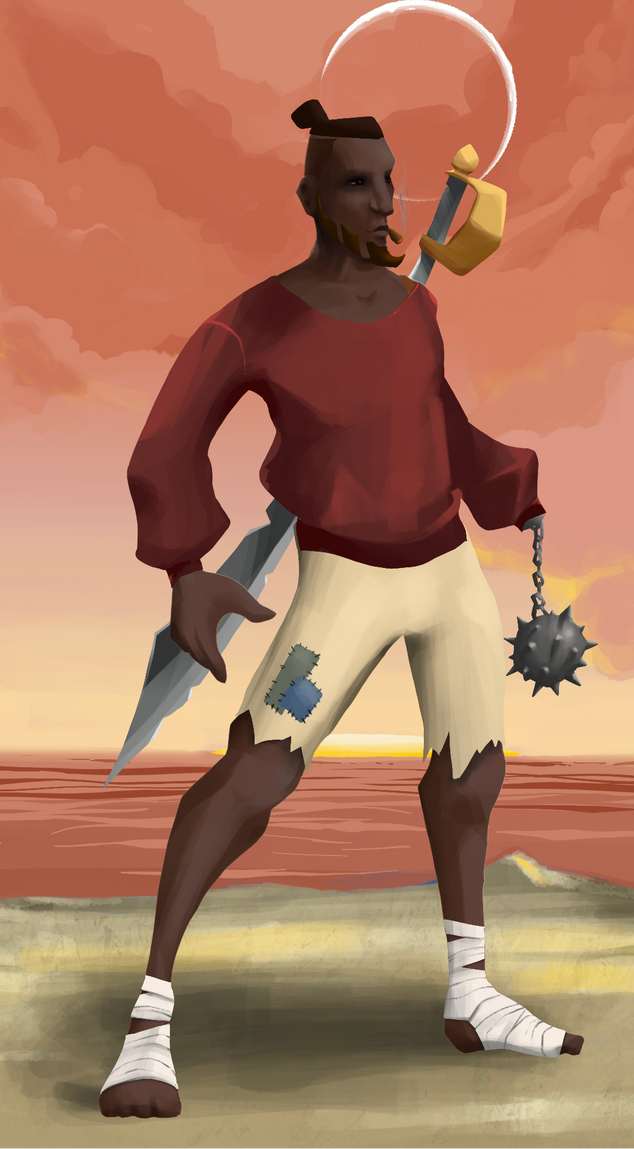 AlgoSeas Pirate #16890 NFT on Algorand
