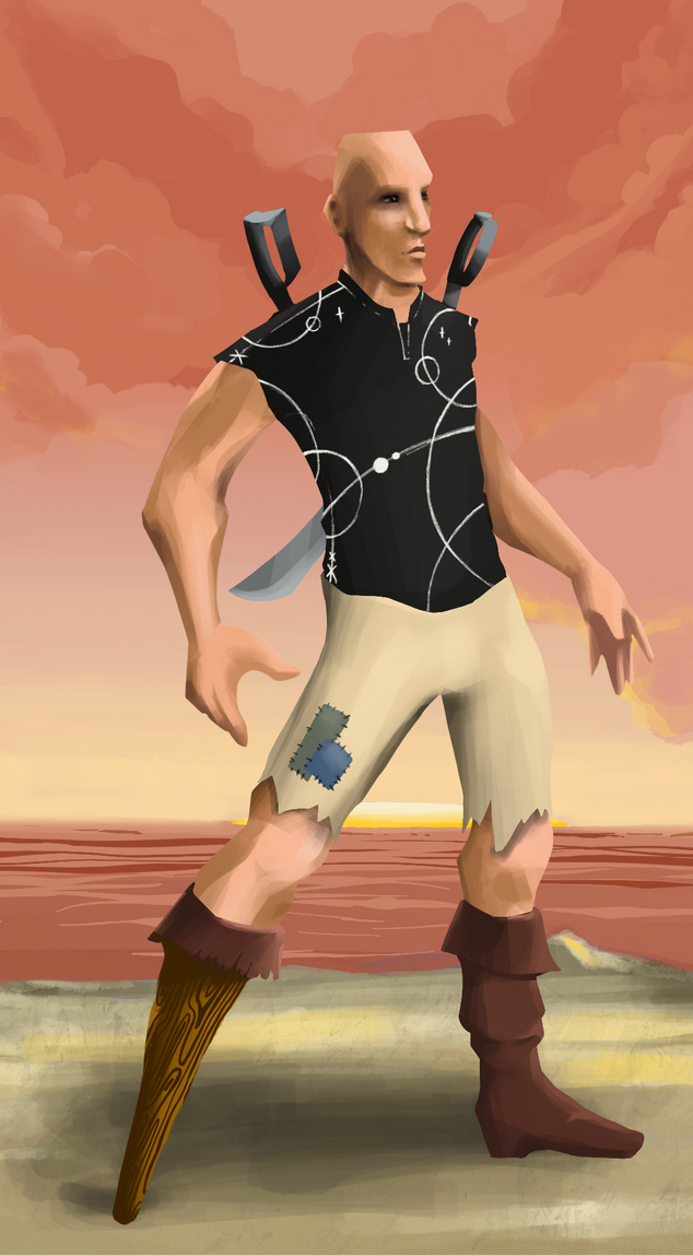 AlgoSeas Pirate #16898 NFT on Algorand