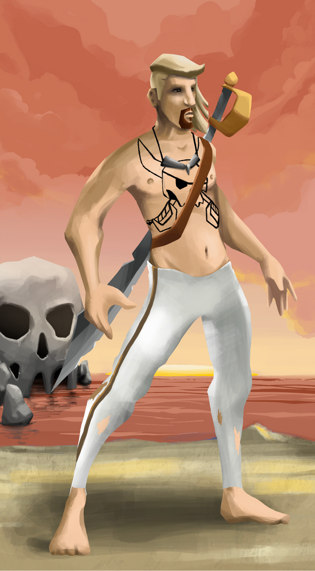 AlgoSeas Pirate #16909 NFT on Algorand