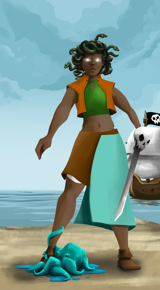 AlgoSeas Pirate #16921 NFT on Algorand