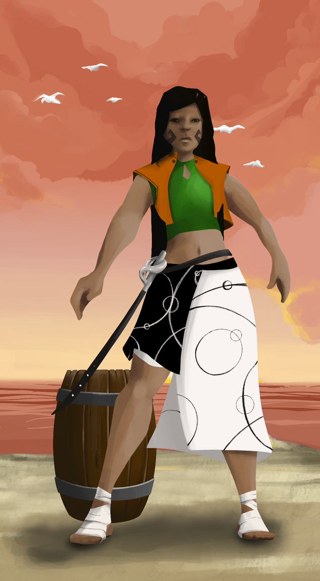 AlgoSeas Pirate #16935 NFT on Algorand