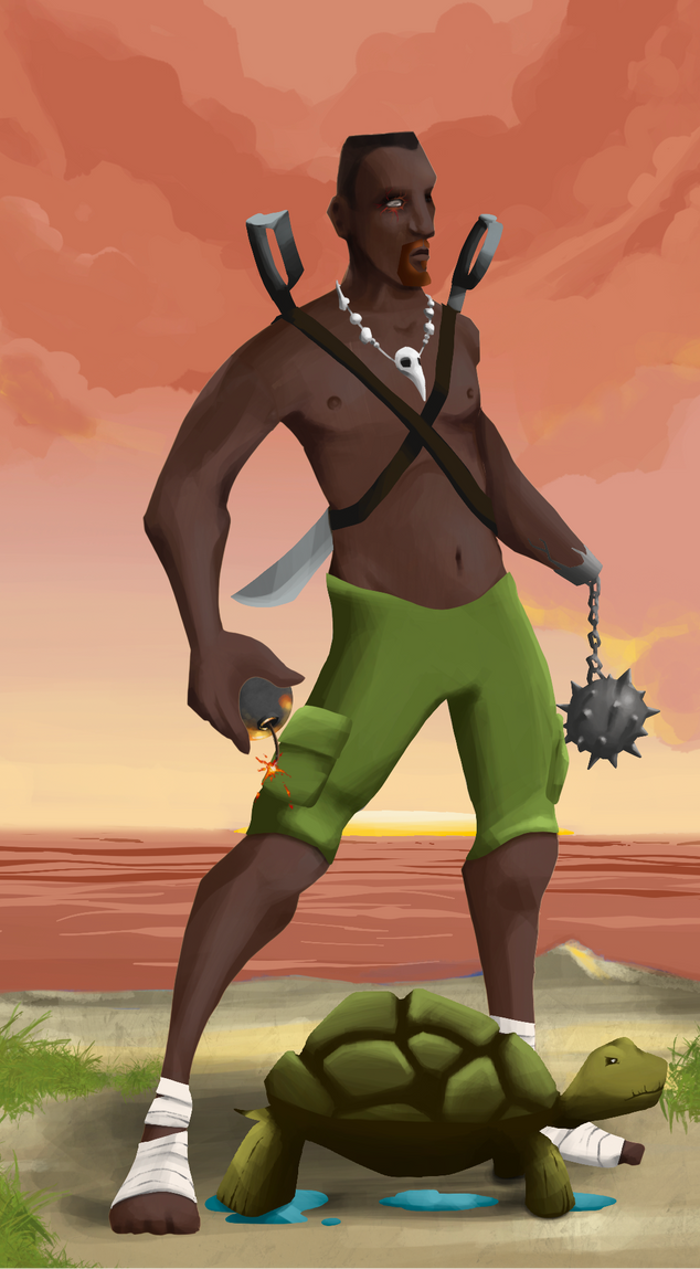 AlgoSeas Pirate #16965 NFT on Algorand