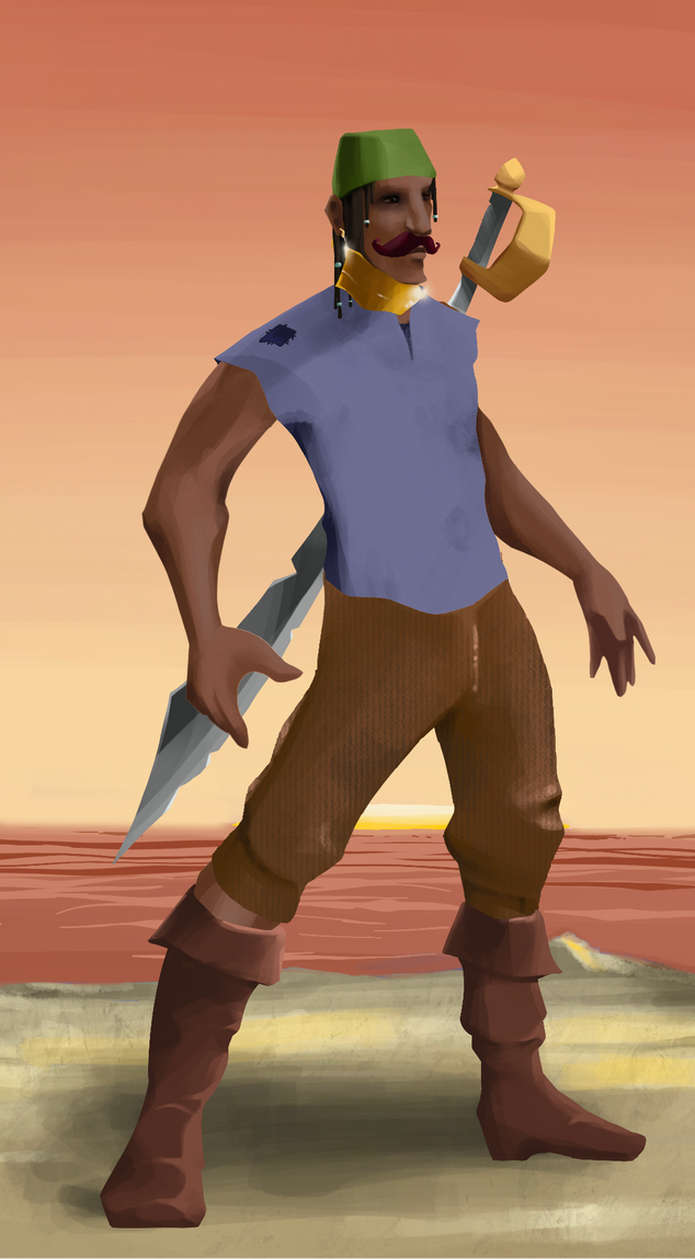 AlgoSeas Pirate #16977 NFT on Algorand