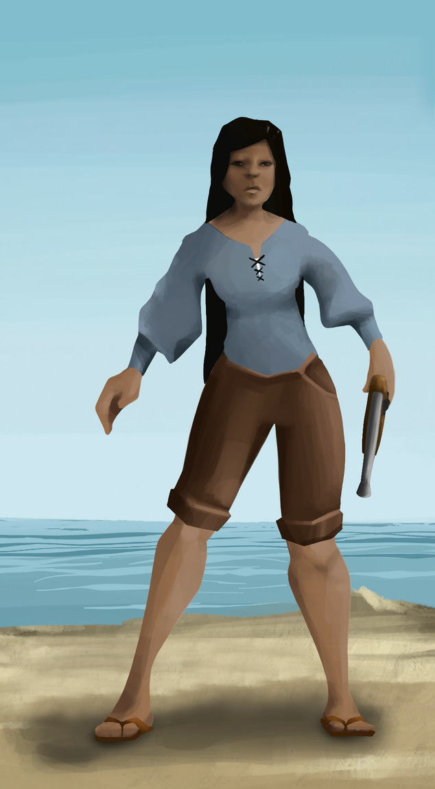 AlgoSeas Pirate #16987 NFT on Algorand