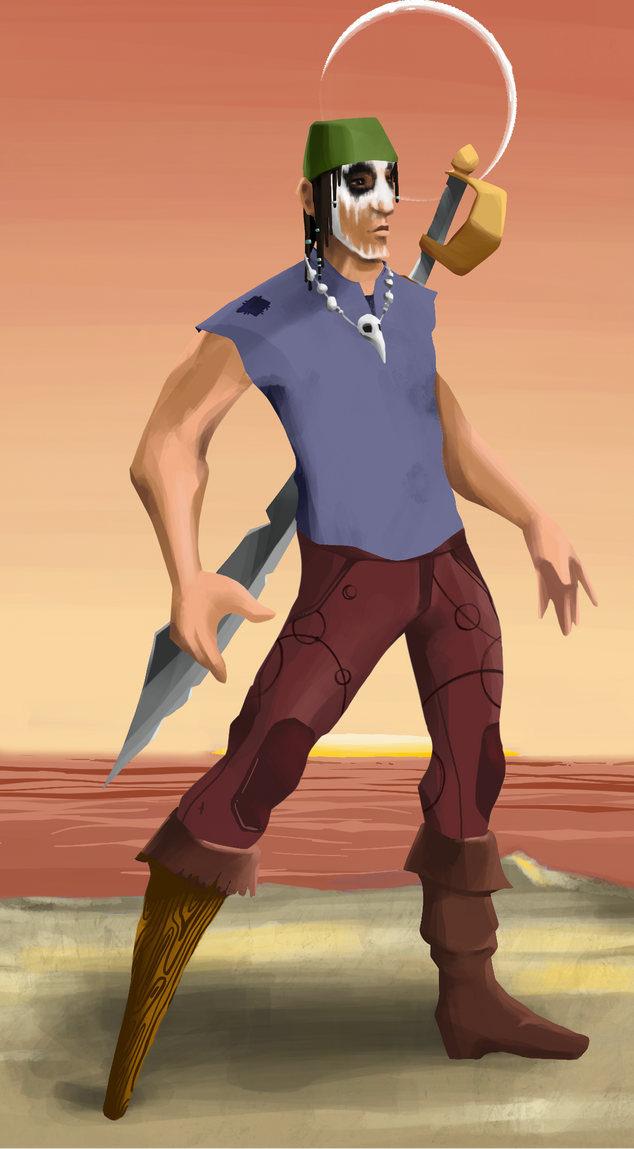 AlgoSeas Pirate #16993 NFT on Algorand