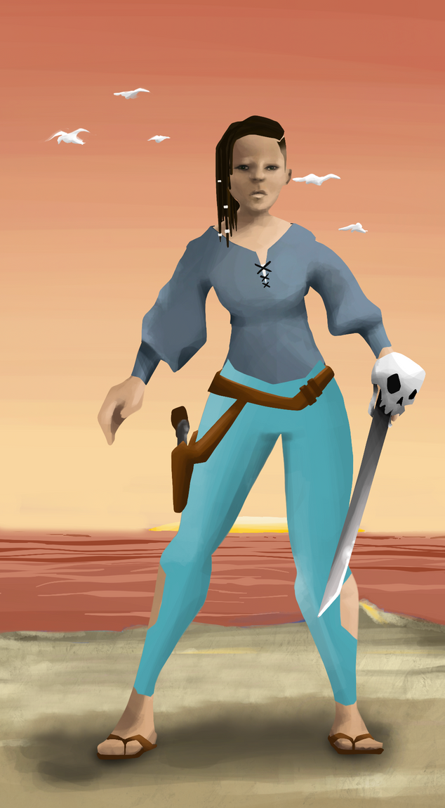 AlgoSeas Pirate #16996 NFT on Algorand