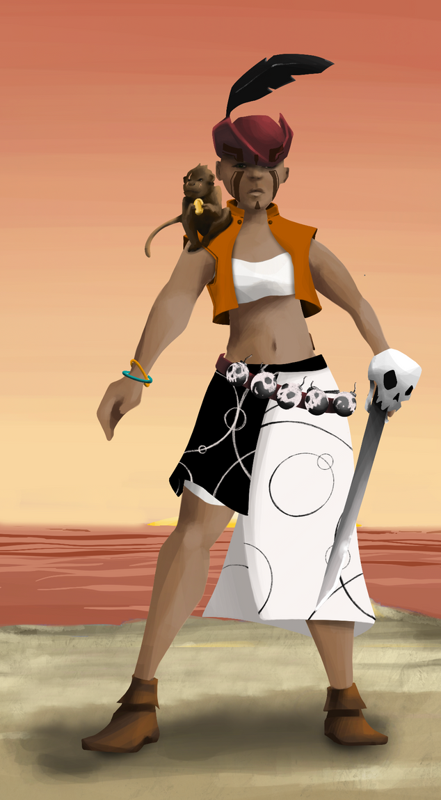 AlgoSeas Pirate #17028 NFT on Algorand