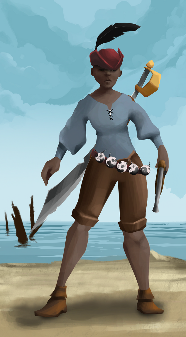 AlgoSeas Pirate #17029 NFT on Algorand