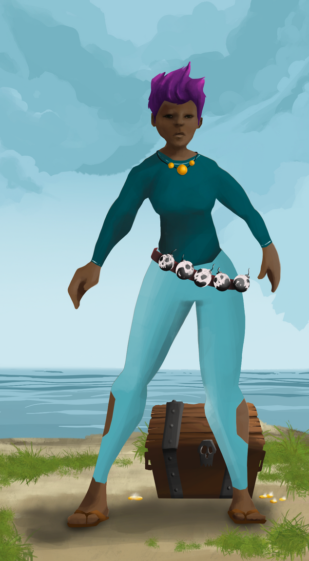 AlgoSeas Pirate #17030 NFT on Algorand