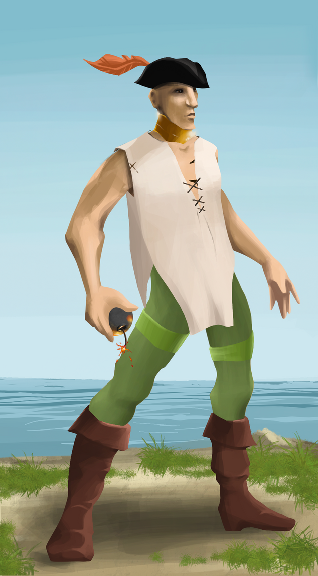 AlgoSeas Pirate #17031 NFT on Algorand