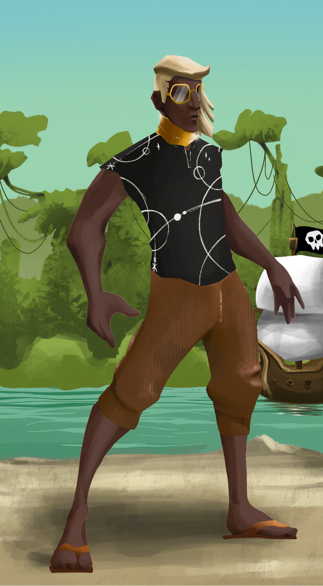 AlgoSeas Pirate #17033 NFT on Algorand