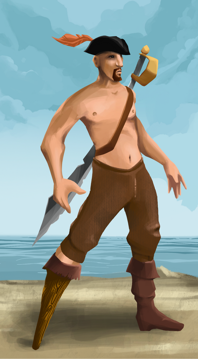 AlgoSeas Pirate #17036 NFT on Algorand