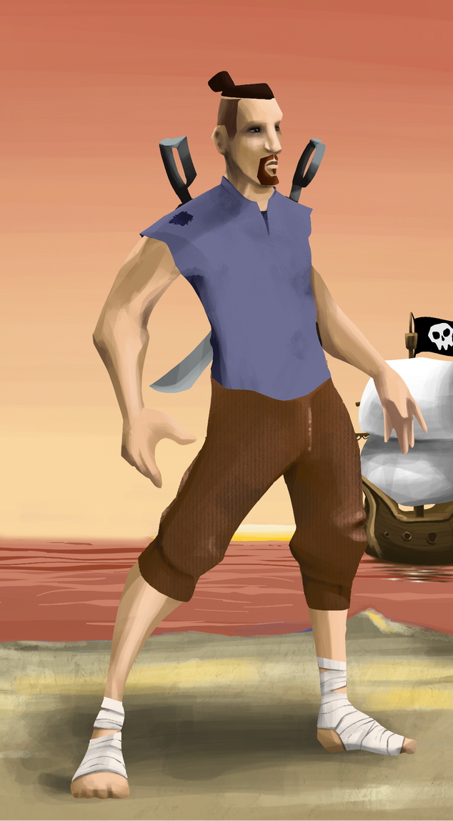 AlgoSeas Pirate #17040 NFT on Algorand