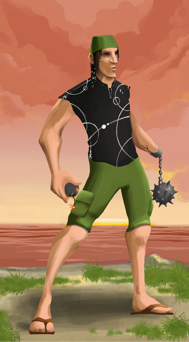 AlgoSeas Pirate #17045 NFT on Algorand