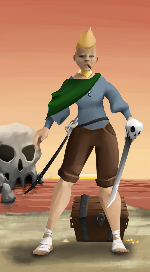 AlgoSeas Pirate #17046 NFT on Algorand