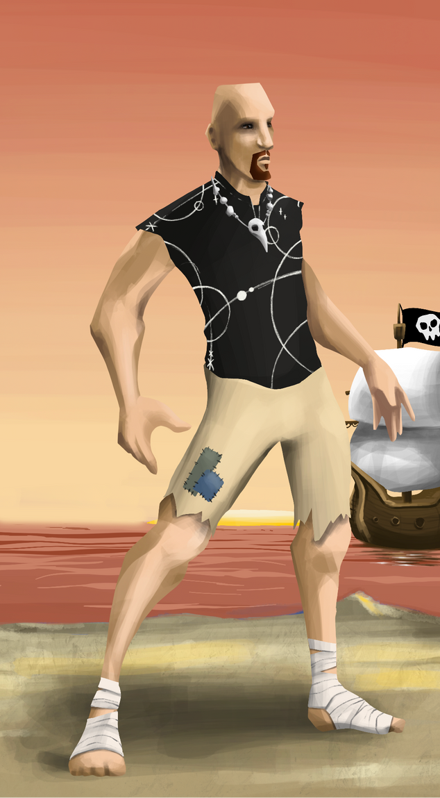 AlgoSeas Pirate #17047 NFT on Algorand