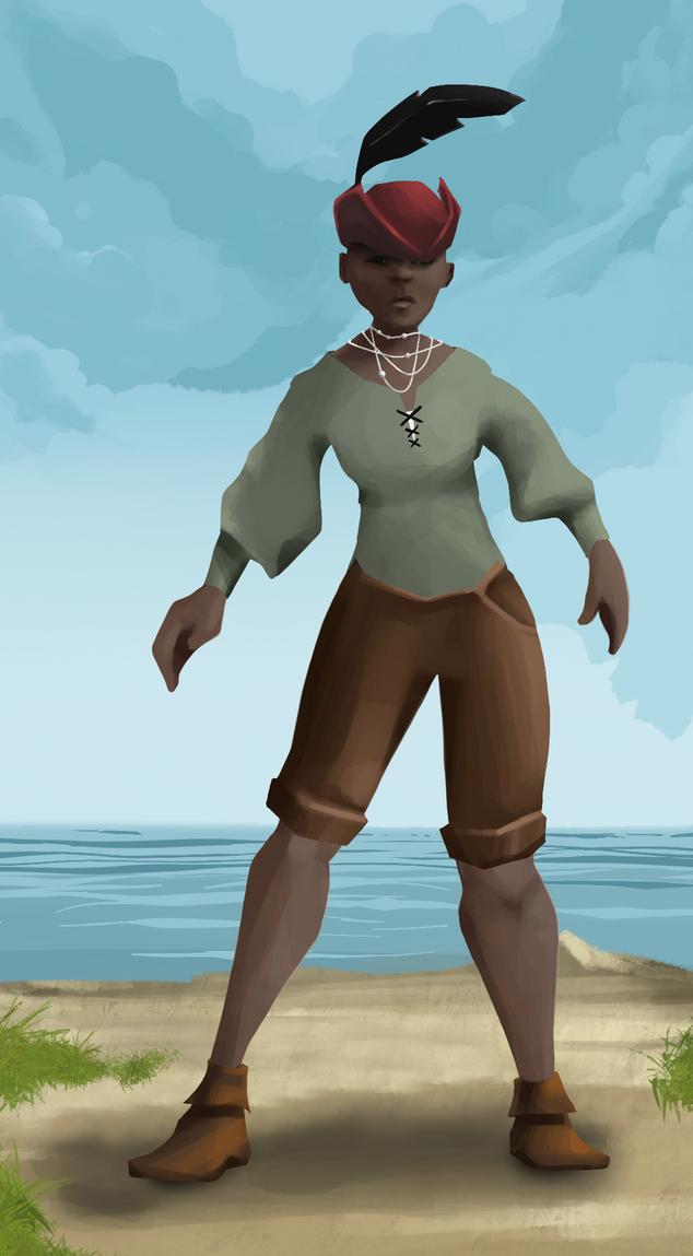 AlgoSeas Pirate #17056 NFT on Algorand