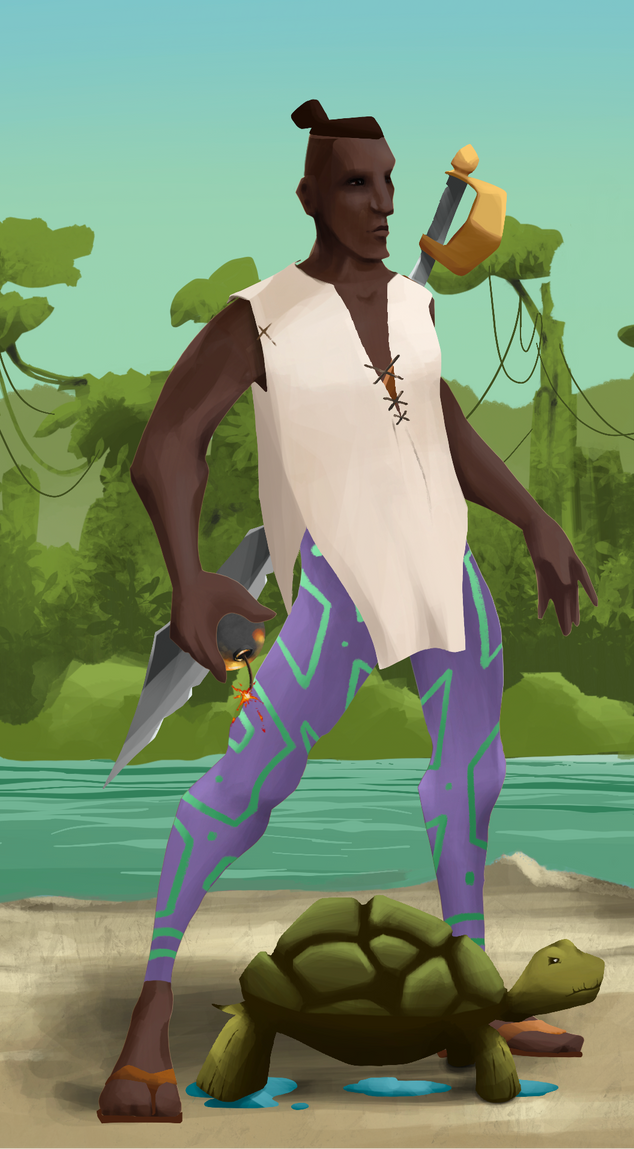 AlgoSeas Pirate #17063 NFT on Algorand