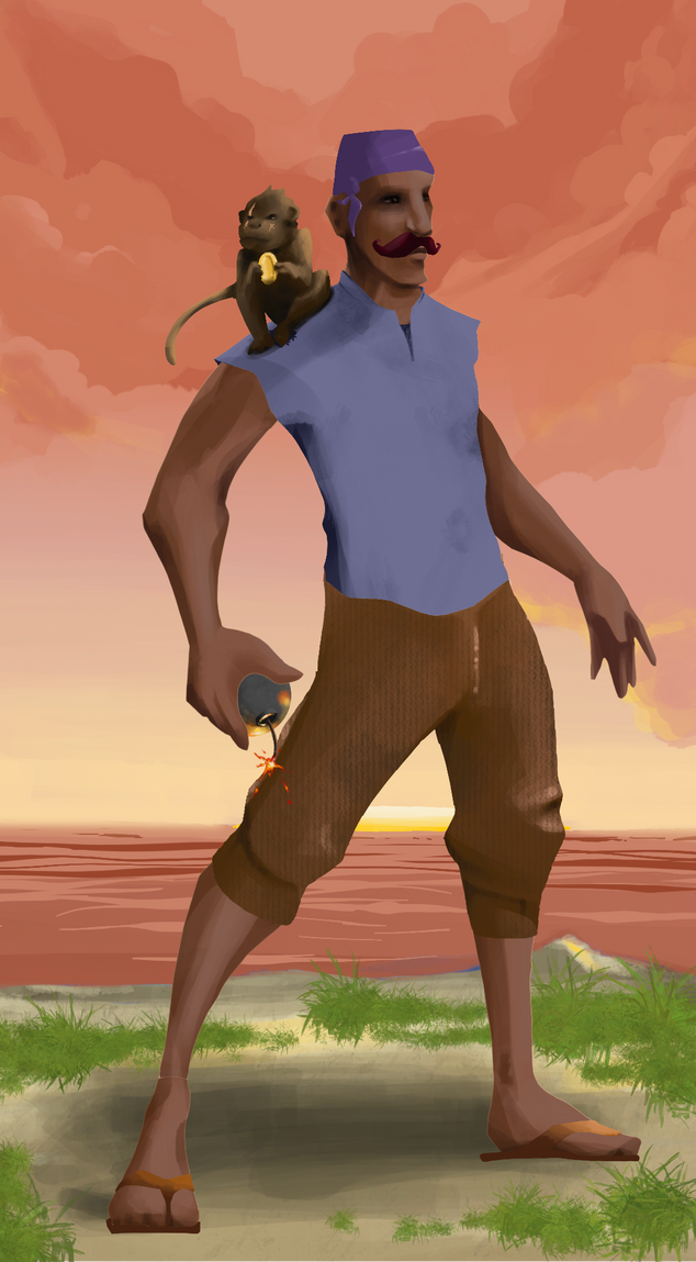 AlgoSeas Pirate #1707 NFT on Algorand