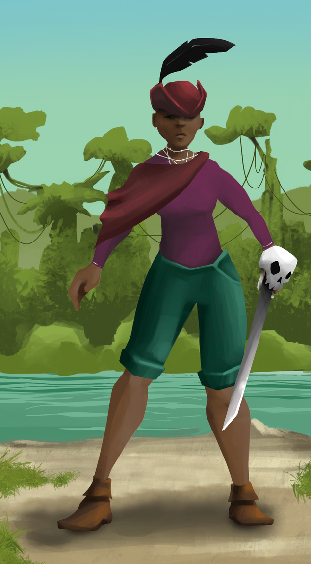 AlgoSeas Pirate #17083 NFT on Algorand