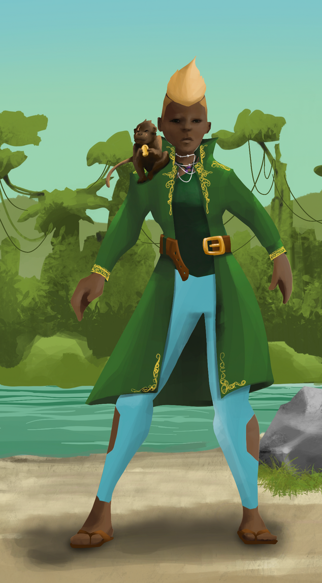 AlgoSeas Pirate #17093 NFT on Algorand