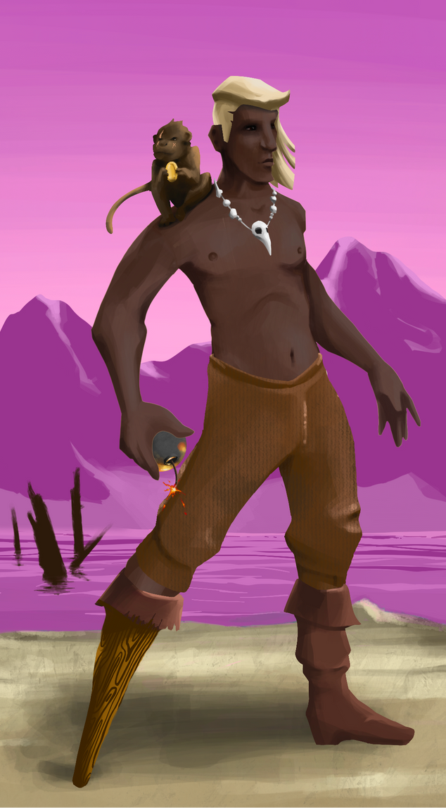 AlgoSeas Pirate #17099 NFT on Algorand