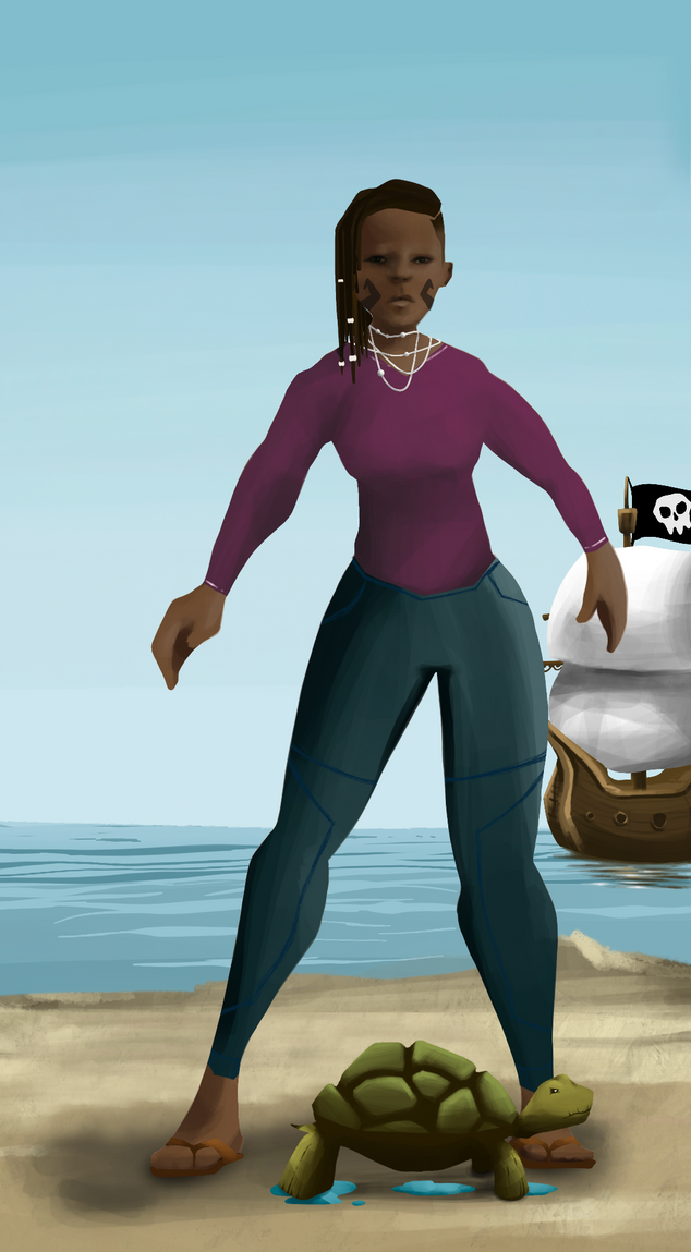 AlgoSeas Pirate #17111 NFT on Algorand