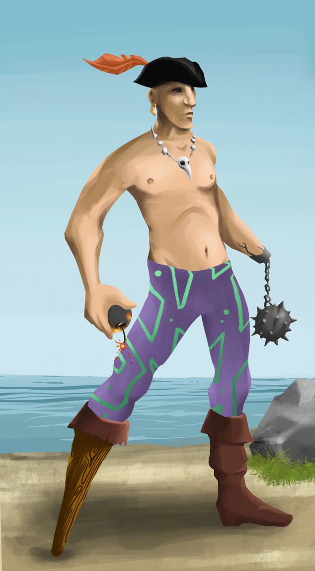 AlgoSeas Pirate #17116 NFT on Algorand