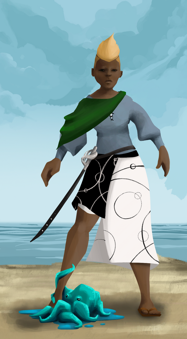 AlgoSeas Pirate #17124 NFT on Algorand