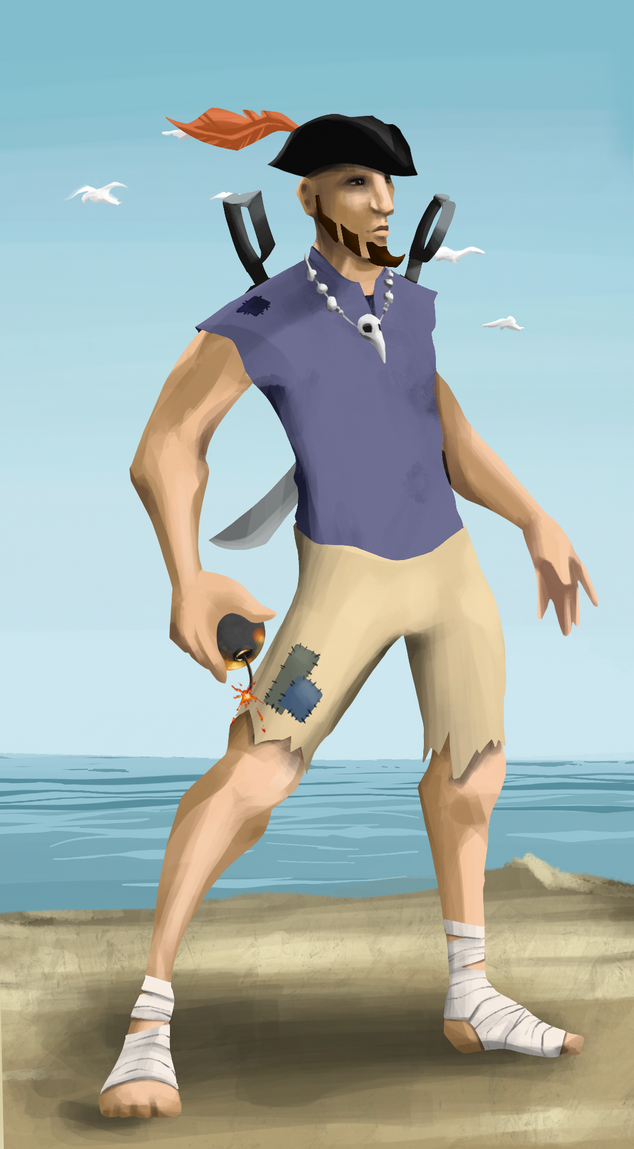 AlgoSeas Pirate #17138 NFT on Algorand