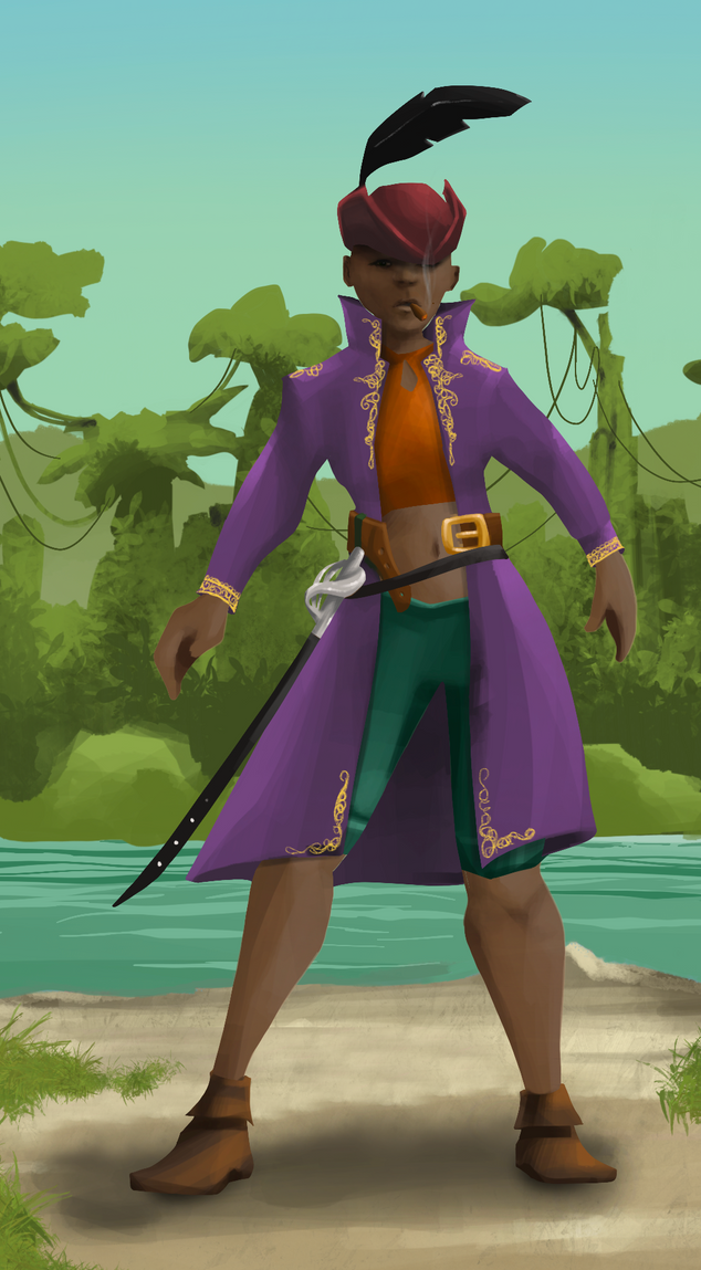 AlgoSeas Pirate #17144 NFT on Algorand