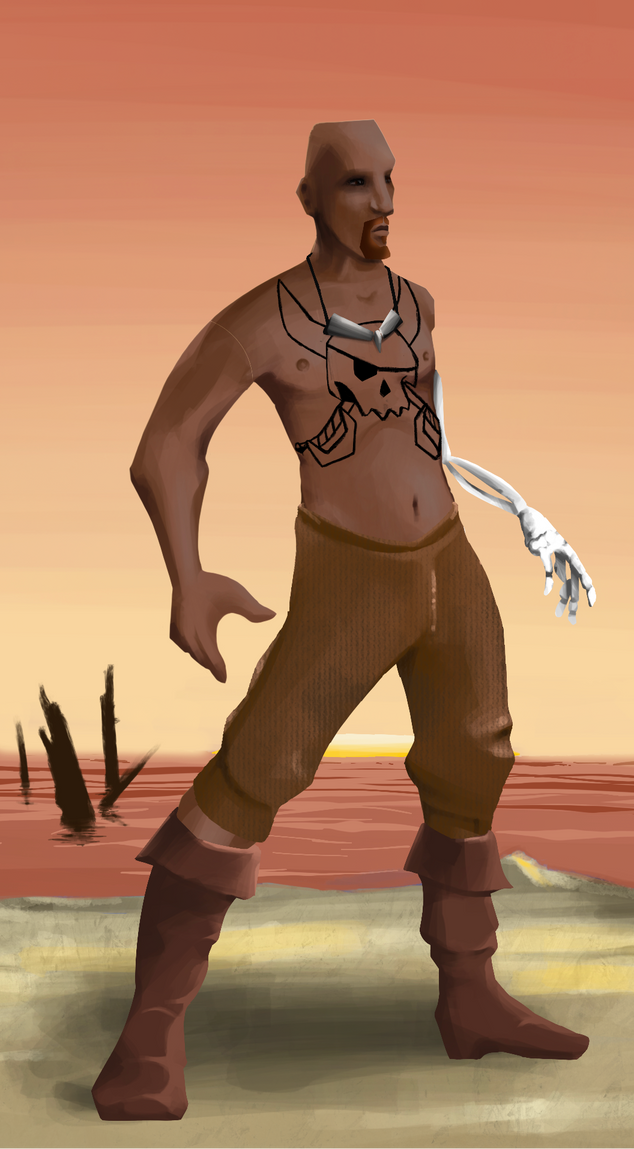 AlgoSeas Pirate #17162 NFT on Algorand