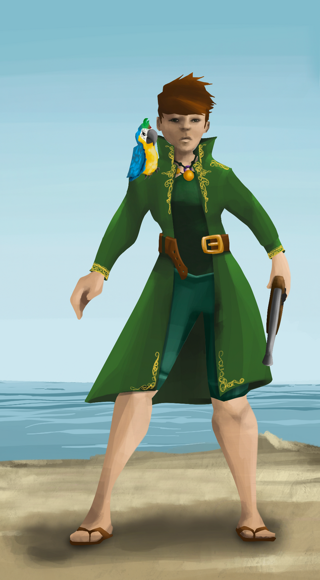 AlgoSeas Pirate #17171 NFT on Algorand