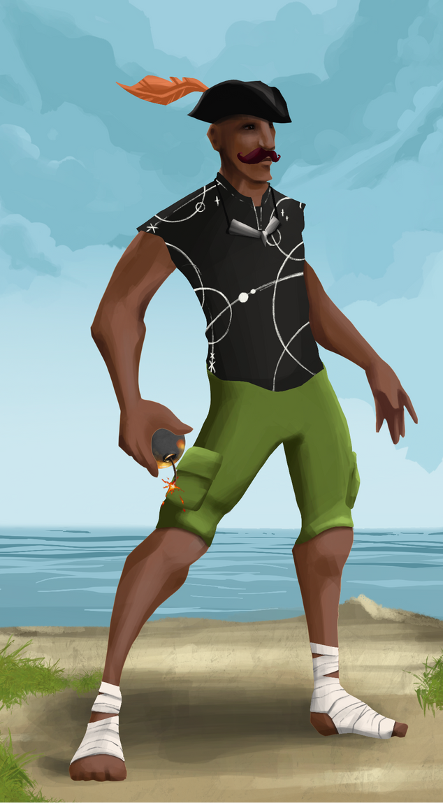 AlgoSeas Pirate #17174 NFT on Algorand