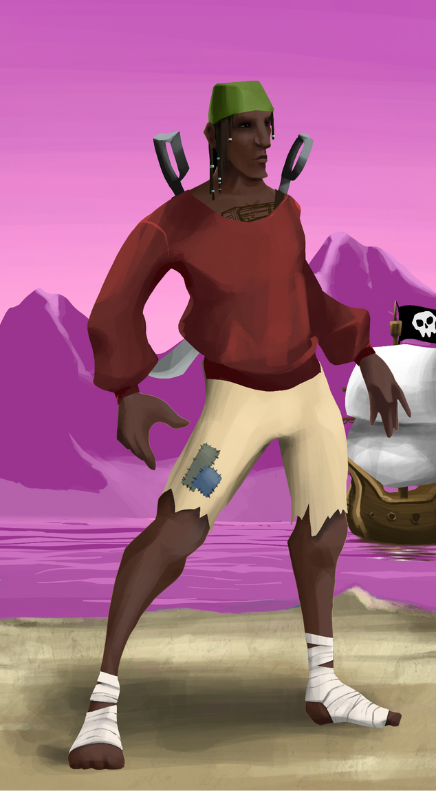 AlgoSeas Pirate #17179 NFT on Algorand