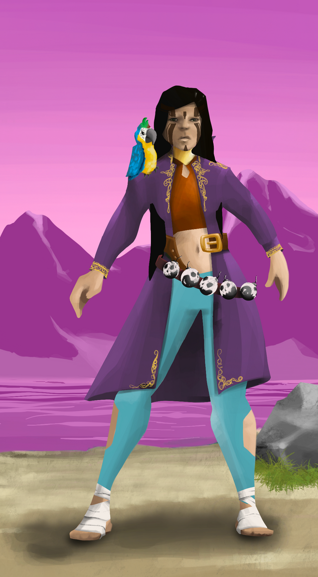 AlgoSeas Pirate #17208 NFT on Algorand