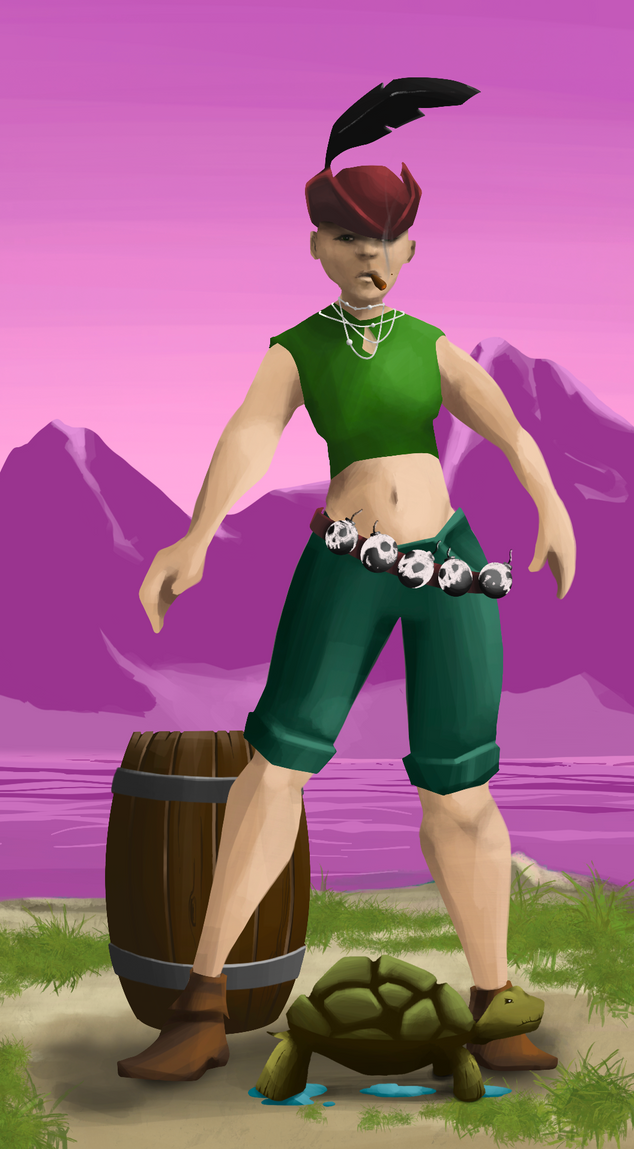 AlgoSeas Pirate #17213 NFT on Algorand