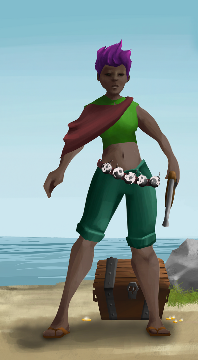 AlgoSeas Pirate #17214 NFT on Algorand