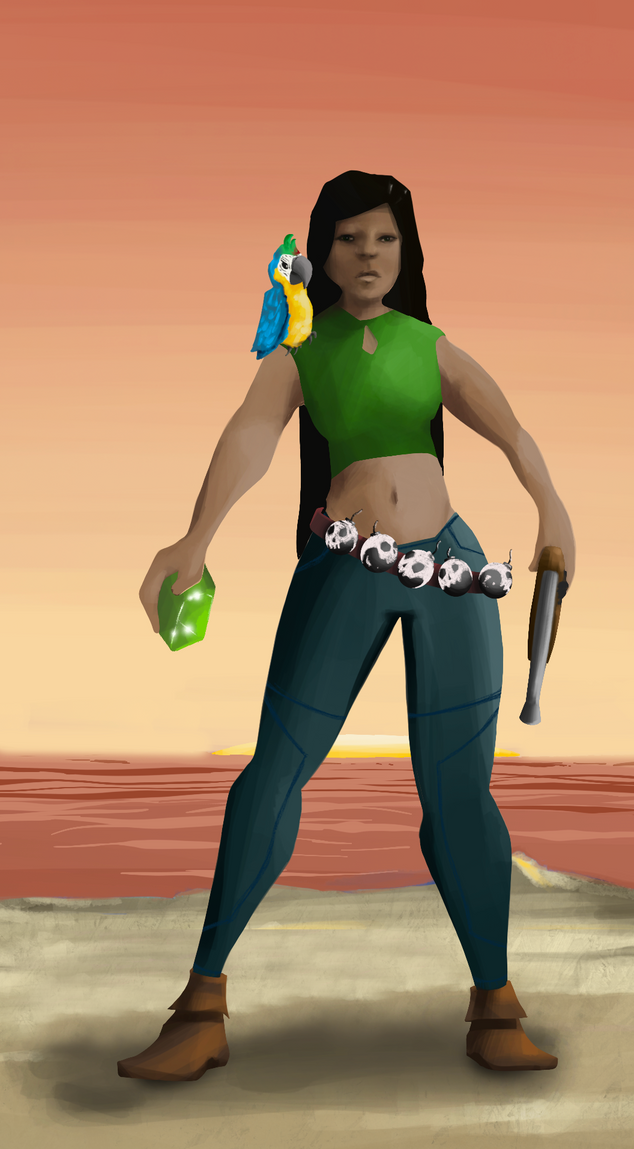 AlgoSeas Pirate #17217 NFT on Algorand