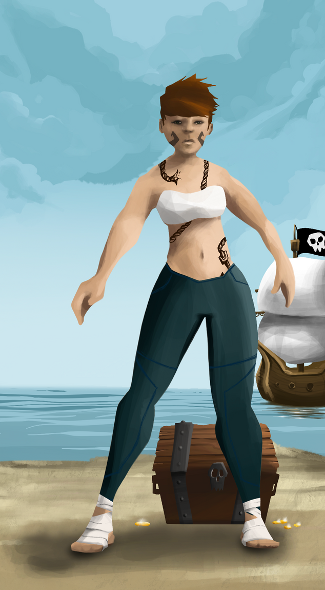 AlgoSeas Pirate #17226 NFT on Algorand