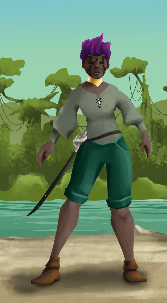 AlgoSeas Pirate #17227 NFT on Algorand